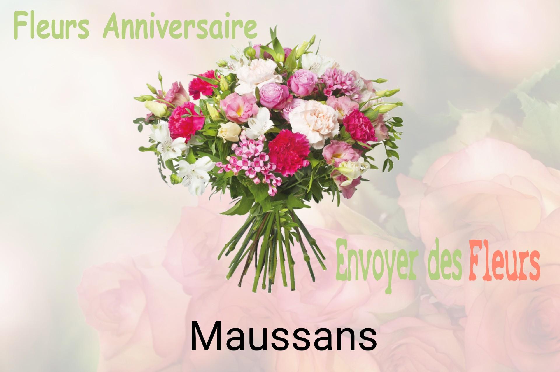 Bouquet de fleurs d’anniversaire livré à Maussans