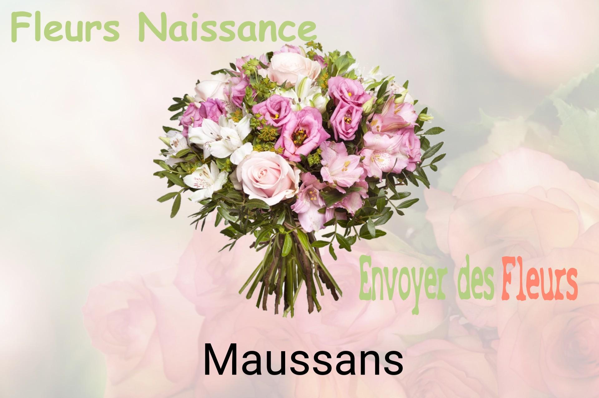 Bouquet de fleurs de naissance livré à Maussans